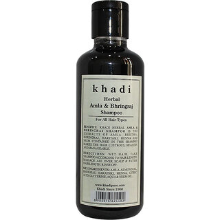 Khadi Herbal Amla  Bhringraj Shampoo - 210ml