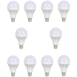 Base B22 15-Watt LED Bulb (Pack of 10, White)