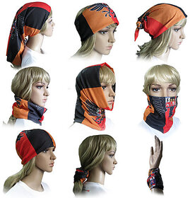 Fashion trnd Multipurpose 9 in 1  Headwrap and Bandana