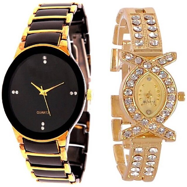 Buy TRUE CHOICE NEW NEW BRANDED AND LUCKY COMBO WATCH FOR WOMEN AND GIRL  WITH 6 MONTH WARRNTY Online @ ₹279 from ShopClues