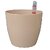 Self watering pot with the water level indicator light brownish color(PACK OF 2) - Minerva Naturals