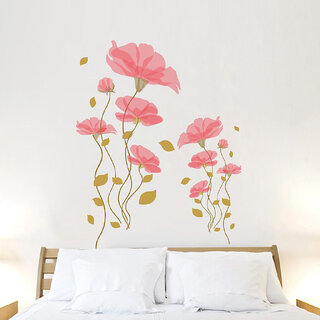                       Decor Villa Wall Sticker (light flowers,Surface Covering Area 36 x 28 Inch)                                              