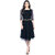 Stylelead Fashion Black Plain A Line Dress Dress For Women