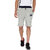 Rodid Solid Men's Grey Sports Shorts