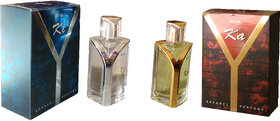 riya Ki  Ka combo of 2 Eau de Parfum - 200 ml  (For Men  Women)