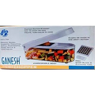 Ganesh Vegetable & Fruit Chopper | Manual Hand Press Cutter for Fast Kitchen Chopping