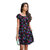 Stylelead Fashion Multicolor Printed A Line Dress Dress For Women