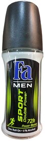 IMPORTED FA SPORT DOUBLE POWER FOR MEN - 50 ML (PACK OF 2)