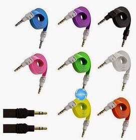 Pack of 5 Aux Wire (Assorted Colors)