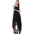 Westchic BLACK ASYMMETRIC Long Dress