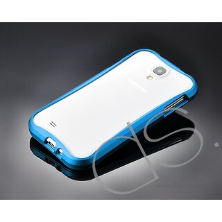                       0.7mm Ultrathin Metal Bumper Case for Samsung Galaxy S4 Slim Aluminum Frame Protector with Screw                                              