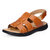 Red Chief Tan Men Casual Leather Velcro Sandal (RC3464 107)