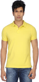 KETEX designs Yellow Polo T Shirt