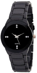 IIK Collection Collection of Full Black Luxury Analog Watch - For Women  Girls