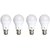 Alpha Pro 15 watt pack of 4 Lumens-1200 with 1year replacement warranty