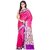 Dsmartcart Pink Banarasi Silk Embroidered Saree With Blouse