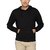 Campus Sutra Mens wool Plain Hooded Sweatshirt (Black)