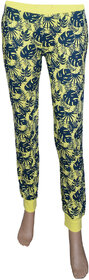 YMFONLINE ALL OVER PRINTED Women's Yellow Track Pants