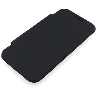                       Samsung Flip Case Cover For G 313 Black                                              