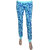 YMFONLINE ALL OVER PRINTED Women's Blue Track Pants