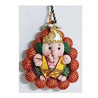                       Handmade Woolen Ganesha Multicolor 2                                              