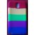 Rainbow color silicon case for Samsung Galaxy Note 3 N9000