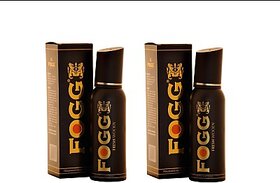 Fogg Black Collection Deo Deodorants Body Spray For Men - Quantity Of 2 Pcs