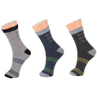 DDH Set Of 3 Pair socks Assorted Colors  Assorted Designe