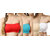 Hothy Non-Padded Strapless Tube Bra (Red,Cyan,Tan,White)