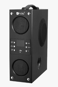 Flow Mini Boom Box Bluetooth Tower Speaker for Music Lovers Fully Loaded Feature 1.2 Feet Height (Black)