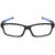 David Martin Black  Red Changeable Eyeglass Frame
