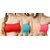 Hothy Non-Padded Strapless Tube Bra (Red,Cyan,Brown,Rose)