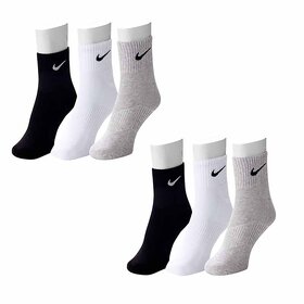 Branded Multicolour Cotton Ankle Length Socks - Pack of 6