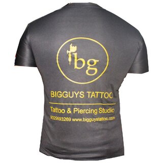 Mumbai Tattoo T-shirt XXL Color Black.