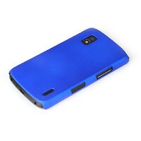 Ultra thin Hard Back Case Cover Pouch for LG Nexus 4- blue