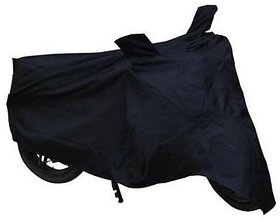 Benjoy Bike Motorcycle Body Cover Black With Mirror Pocket For Bajaj Platina