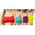 Hothy Non-Padded Strapless Tube Bra (Red,Cyan,Maroon,Mustard)