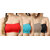 Hothy Non-Padded Strapless Tube Bra (Red,Cyan,Beige,Black)