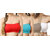 Hothy Non-Padded Strapless Tube Bra (Red,Cyan,Beige,White)