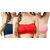 Hothy Women Tube Multicolor Bra (Pack of 3)