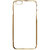 iPHone 6s Plus Golden Chrome Soft TPU Back Cover