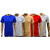 Lyril Men RoundNeck Half Sleeve T-shirt - 5 pcs pack