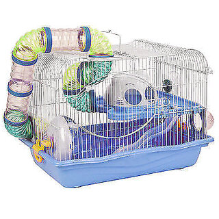 HAMSTER CAGE with Excercise wheel  Tunnel (imported) BPH 343