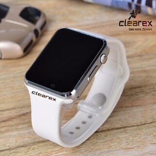Clearex White sport band smartwatch