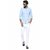 culture white slim  Fit  casual  Trousers For Men
