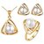 RM Jewellers 92.5 Sterling Silver American Pearl Pendant Set For Women ( RMJPS88835 )