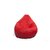Home Berry L Classic bean bag cover without beans-Red