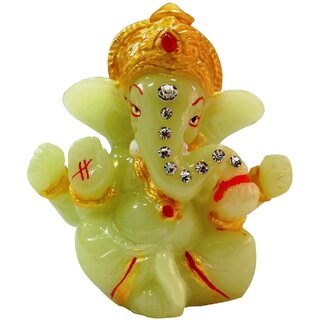 ManeKo Hindu God Religious Idol Radium Mukut Ganesh Temple Showpiece for Car Dashboard. ManeKo Hindu God Religious Idol Radium Mukut Ganesh Temple Showpiece for Car Dashboard.