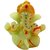 ManeKo Hindu God Religious Idol Radium Mukut Ganesh Temple Showpiece for Car Dashboard.