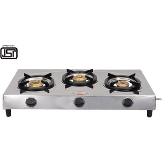 Buy Surya Crystal Automatic 3 Burner Gas Stove Cooktop Online Get 70 Off
